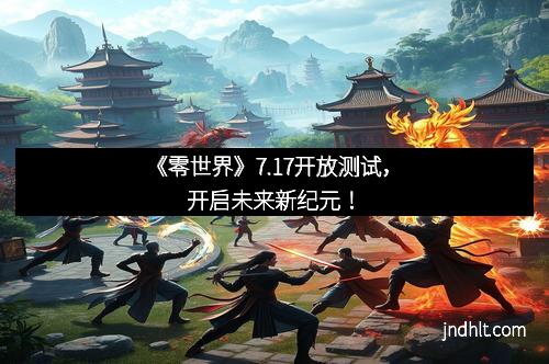 《零世界》7.17开放测试，开启未来新纪元！